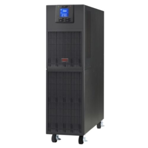 APC Easy UPS On-Line, 6kVA/6kW, Tower, 230V, Hard wire 3-wire(1P+N+E) outlet, Intelligent Card Slot, LCD (SRV6KI)