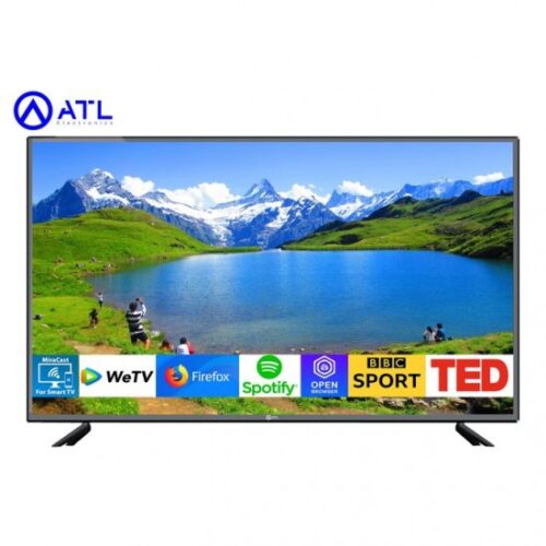 ATL SMART TV LED – ATL-55D9S – 55 Pouces – 1 VGA – 2 USB – 3 HDMI – RJ45 – NOIR